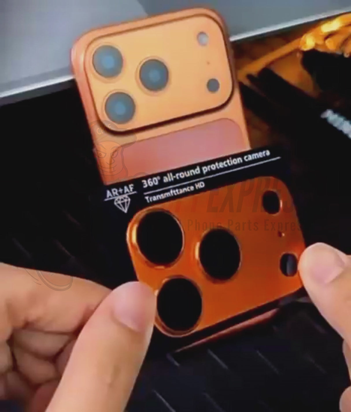 iPhone 17 Pro Max Rear Back Camera Lens Tempered Glass Protector