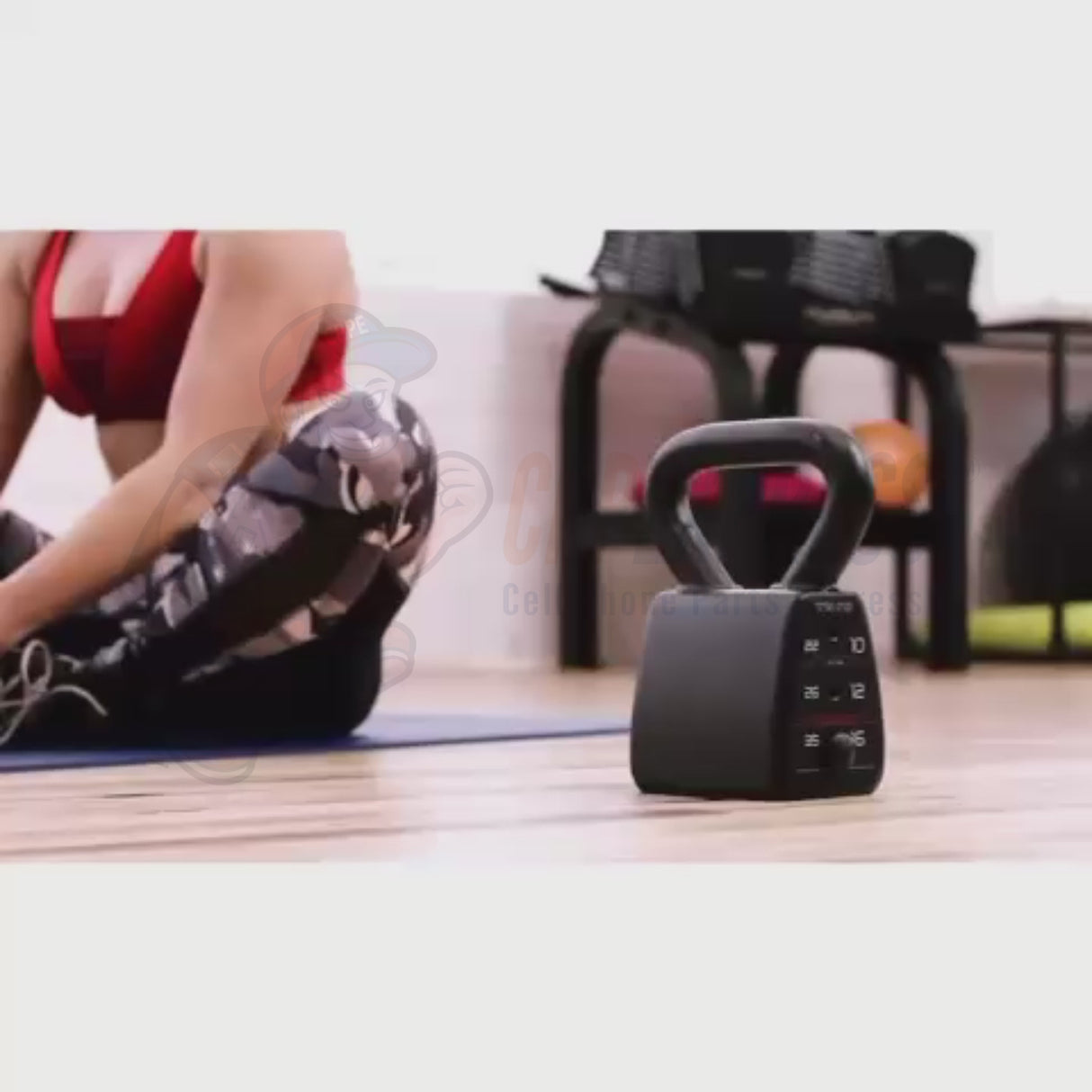 FitRx PowerBell SB30 Compact Adjustable Weight for Home Gym & Strength Training